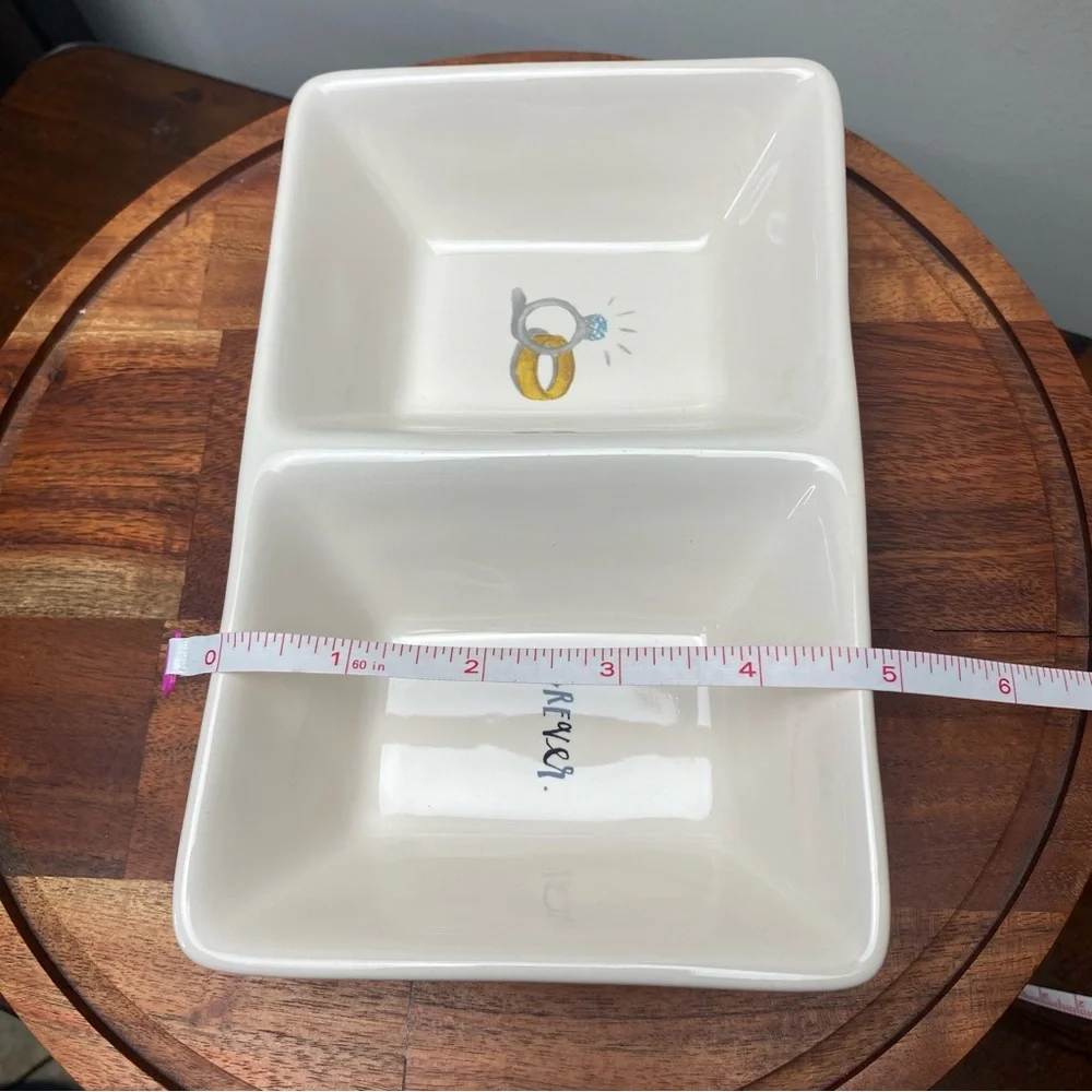 Rae Dunn FOREVER Wedding Ring Dish