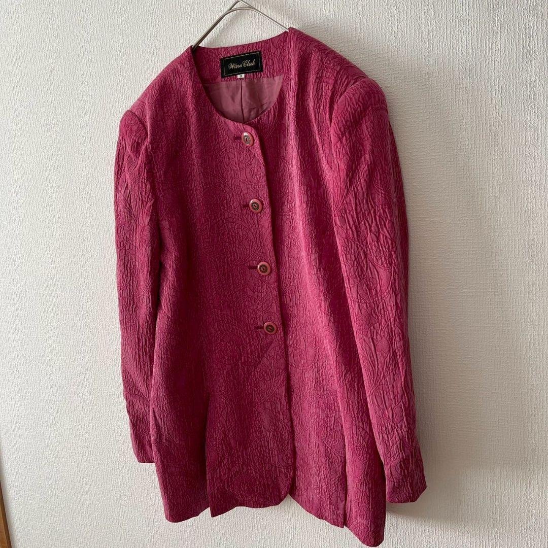 wineclub ▶ Skirt Set-up, Size 9, Pink, Made in Japan