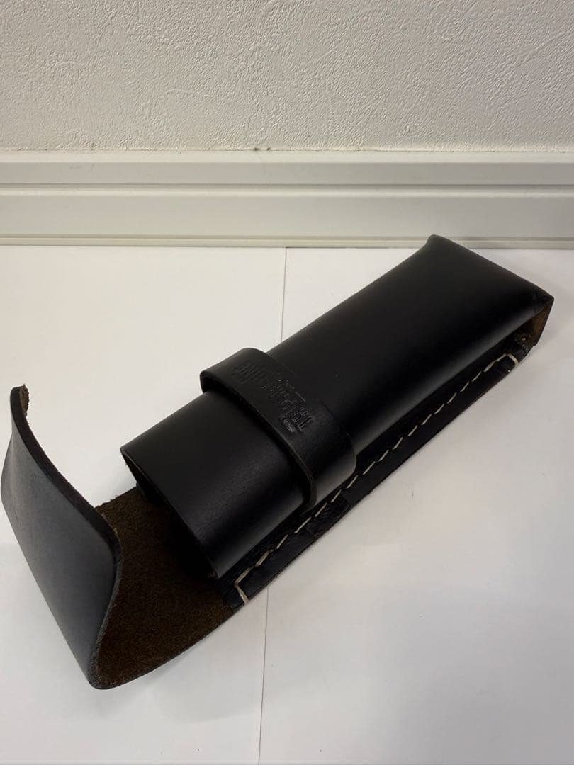【Excellent Condition】Trip Machine Sunglasses Case Black Leather