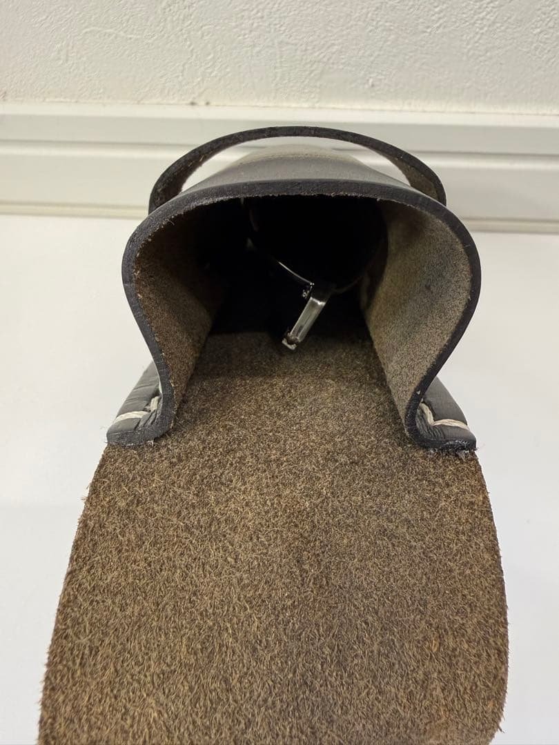 【Excellent Condition】Trip Machine Sunglasses Case Black Leather