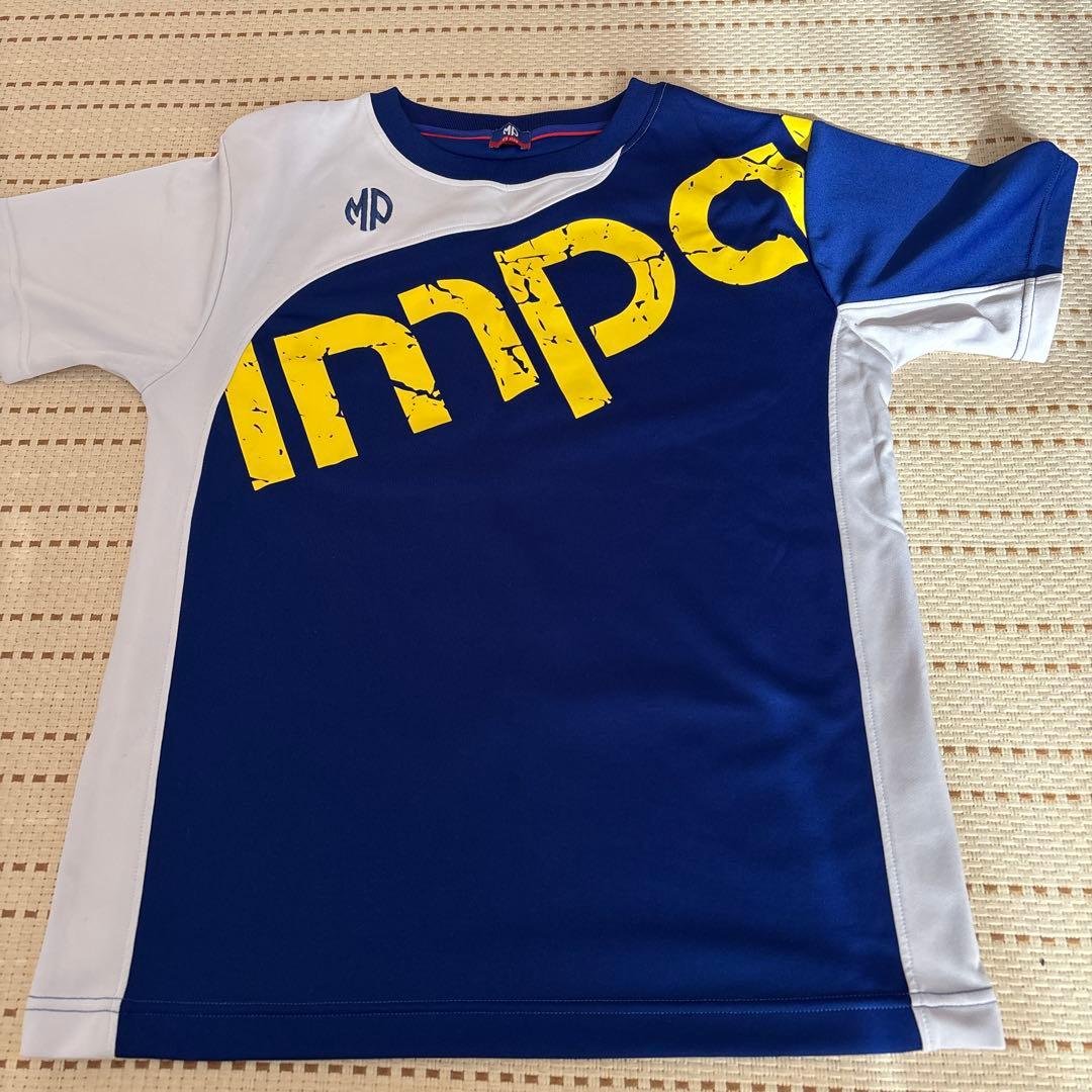 Impal Logo Short Sleeve Shirt Blue/White/Yellow